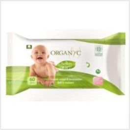 ORGANYC Toallitas Húmedas Bebé de Algodón Orgánico 60ud - Manzanilla y Caléndula, Sin Alcohol, SLS ni Parabenos Precio: 7.88999981. SKU: B13ZKDEH38
