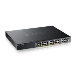 Zyxel XGS2220-30HP-EU0101F Switch Gestionado L3, 24 Puertos Gigabit Ethernet, 4 SFP+, PoE 400W, Negro Zyxel XGS2220-30HP-EU0101F Switch Gestionado L3, 24 Puertos Gigabit Ethernet, 4 SFP+, PoE 400W, Negro