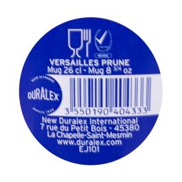 Duralex Mug Apilable 26Cl Morado Versailles Colección Saphir (72 Unidades)