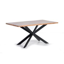 Giner y Colomer Mesa Comedor Acacia Natural con Patas Metal Negro 200 cm Precio: 955.8879. SKU: B14LRMX7F3