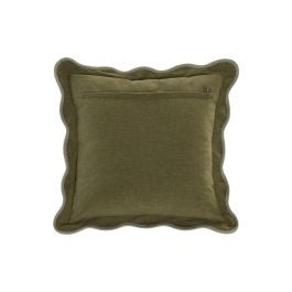 DKD Home Decor ch1c25 Cojín Verde 45 x 45 cm (2 Unidades) Poliéster