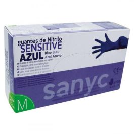 Guantes De Nitrilo Desechable Sensitive Sin Polvo Talla M Mediana Color Azul Caja De 100 Unidades Precio: 6.50000021. SKU: B16SMJ2C5N