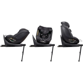 Babyauto Silla de Coche Magna Plus Grupo 0/1/2/3 I-Size 40/125 cm Isofix Giratoria 360° Reclinable Negro BAB8435593702352