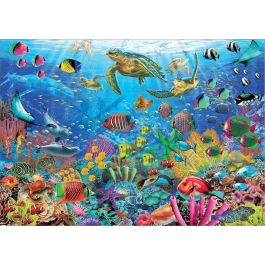 Puzzle 1000 piezas tortugas en el paraíso Puzzle 1000 piezas tortugas en el paraíso
