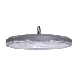 Edm Campana LED 100W, 10000 Lúmenes, 6400K Luz Fría, IP65, Aluminio, Ra 80, Ángulo 90°, 144 LEDs, FP 0.9, Ø260x45mm