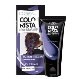 L'Oreal Paris, Colorista Hair Makeup, Tinte de cabello semipermanente,  #VIOLETHAIR, 30 ml Precio: 14.7899994. SKU: B1GGREVK6S