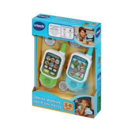 VTech Pequeños Héroes Talkies-Walkies, Multicolor, Idioma Francés, VT3417766217059