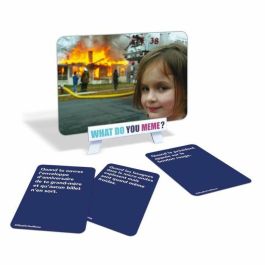 Megableu Juego de ambiente ¿Qué MISMO? Edición francesa – Crea los memes más divertidos con texto e imágenes