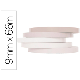 Q-connect Cinta Adhesiva 66 mt x 9 mm Blanco Cierrabolsas Precio: 22.58999941. SKU: B1AWG46RPD