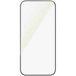 PanzerGlass UWF Protector de Pantalla para iPhone 16 / 15 Ultra-Wide Fit, Resistente a Rayones y Golpes