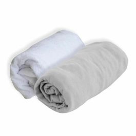 Domiva SOFT NID Sábana Ajustable Elástica y Suave para Colchón Bebé - Lote 1 Sábana + 1 Alese 70x140 cm Perla Precio: 33.94999971. SKU: S7100649