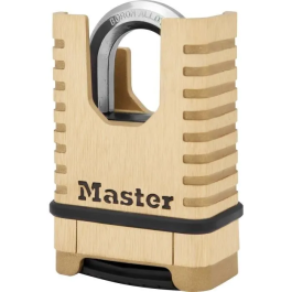 Master Lock Candado M1177EURD de Latón Macizo de Alta Seguridad, Grillete Protegido, Combinación Programable Precio: 45.50000026. SKU: B12QQY547D