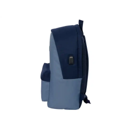 Mochila Escolar El Pulpo Azul Azul marino 31 x 44 x 18 cm