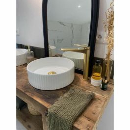 Edouard Rousseau AAAQX11042 Grifo Mezclador para Lavabo Gloss High Latón Cepillado