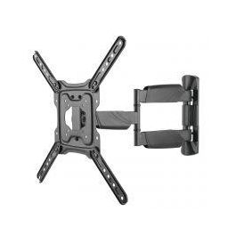 Ewent EW1525 Soporte TV Pared para pantallas 23-55 pulgadas hasta 35kg, VESA 75x75 a 400x400mm, Inclinable, Giratorio, Altura Ajustable, Negro