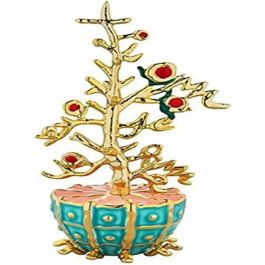 Alessi L'Albero del Bene Adorno en Porcelana y Resina Dorada MJ16 17 - Diseño Decorado a Mano Precio: 46.49999992. SKU: B1CPG3GEEC