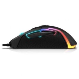 Raton Krom Kick Gaming Rgb Optico 800-6200 Dpi 7 Botones Iluminacion Led Rgb Rainbow Raton Krom Kick Gaming Rgb Optico 800-6200 Dpi 7 Botones Iluminacion Led Rgb Rainbow