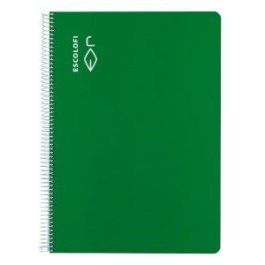 Bloc Escolofi Tapa Dura Fº 100H Pauta 2,5 C/Margen Verde 5 unidades Precio: 33.98999989. SKU: B1F2LJ4FCN
