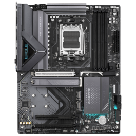 GIGABYTE Placa Base X870 EAGLE WIFI7 - Compatible con CPUs AMD Ryzen 9000, VRM de 14+2+2 fases, hasta 8000MHz DDR5 (OC), 4xPCIe 5.0 + 3xM.2, Wi-Fi 7, LAN 2.5GbE, USB 3.2 Gen 2x2