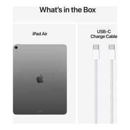 Apple iPad Air M3 256 GB 8 GB Gris Espacio - Pantalla 13" IPS, Procesador Apple M3, 8 Núcleos, Wi-Fi 6E, Bluetooth 5.3, Compatible con Apple Pencil