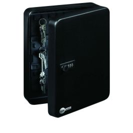 Yale Gabinete de Llaves Metálico para 20 Llaves - Cerradura Combinación 3 Dígitos - 20 x 16 x 8 cm