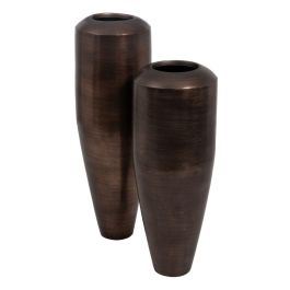 Jarrón Cobre Aluminio Jarrón Cobre Aluminio