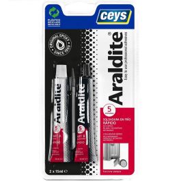 CEYS 510207 Soldadura en Frío Araldite Rápida 15+15. Endurecimiento en 5 Minutos. Precio: 12.59000039. SKU: S7908785