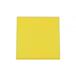 ALLNET BrickRknowledge Plástico Amarillo 2x2 para construcción, 10 Unidades