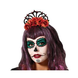 Diadema Con Rosas Rojas Y Corona Negra Para Catrina Y Día De Los Muertos Accesorio Halloween Precio: 2.6015. SKU: B1HEZVDGV8