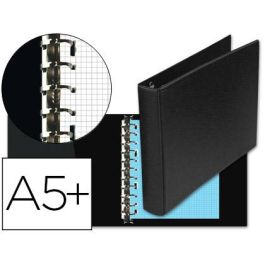 Carpeta Multifin Alfa 3002-G 11 Anillas 40 mm Plastico Cuarto Negro Precio: 28.78999948. SKU: B1BN6EKGJ7