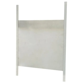 Kerbl Puerta corredera 4018653196762 para gallinero Alu 43 x 40 cm Talla L