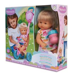 Famosa Nenuco Y Su Triciclo 7/17103 Muñeca con Triciclo Accesorios Incluidos +2 Años