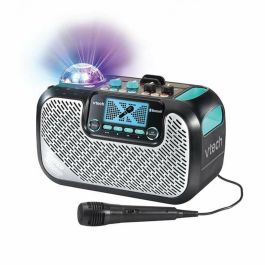 Karaoke super sound con altavoz y micrófono incorporados ¡crea la atmosfera adecuada para tu fiesta proyectando luces multicolor!30,6x16x20,8 cm Karaoke super sound con altavoz y micrófono incorporados ¡crea la atmosfera adecuada para tu fiesta proyectando luces multicolor!30,6x16x20,8 cm