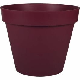 Maceta Redonda TOSCANA - EDA - Ø 48 cm - 43 L - Rojo burdeos - Plástico con tratamiento anti-UV y anticongelante Precio: 37.79000005. SKU: B1ABK6TYLJ