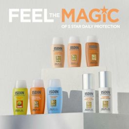 Isdin Fotoprotector Facial Fusion Water Magic SPF50 50 ml - Protector Solar de Fase Acuosa, Ultraligero y de Absorción Inmediata