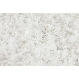 DKD Home Decor Alfombra Urban Blanca Antideslizante de Poliéster 230 x 160 cm - 2600gsm