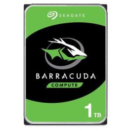 Seagate BarraCuda 1 TB, 256MB Buffer, SATA III, 3.5", 7200 RPM, HDD Interno