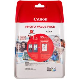 Canon Pg-560Xl Black And Cl-561Xl Colour Ink Cartridge + Photo Precio: 84.50000031. SKU: B13CYXVHCY