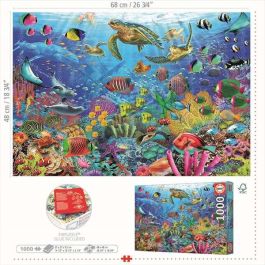 Educa Puzzle 1000 piezas Tortugas en el Paraíso