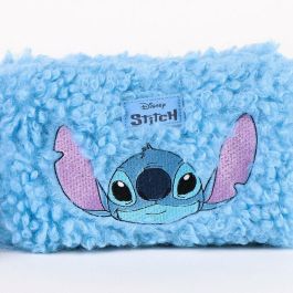 Neceser Infantil Stitch Azul 100 % poliéster 21 x 11 x 10 cm