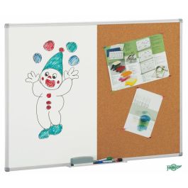 Faibo Pizarra Doble Uso Corcho-Blanca Marco De Aluminio 60x90 cm Precio: 73.68999946. SKU: S8406931