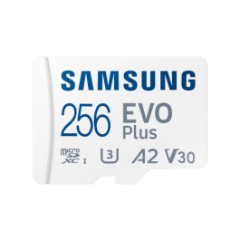 Samsung MB-MC256SA/EU Tarjeta de Memoria microSDXC EVO Plus 2023 256GB 160MB/s U3 A2 V30 con Adaptador Precio: 29.6899999. SKU: B1FD84EYCP
