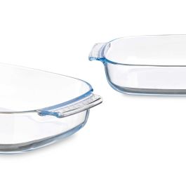 Bandeja Borosilicato Rectangular Asas 2700Ml Vivalto 34X6CM (12 Unidades) Bandeja Borosilicato Rectangular Asas 2700Ml Vivalto 34X6CM (12 Unidades)