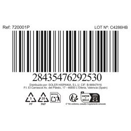 La Mediterranea Bol Aperitivo Japonés Ø 11.5 x 6 cm, Surtido 6 Diseños Relieve "Kaito"