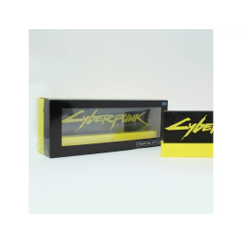 Wondee Lámpara Cyberpunk Gaming con Logo de Cyberpunk 2077 para PS, Xbox o PC, Luz Decorativa de 5W con Efecto Neón