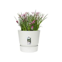 Maceta redonda ELHO Greenville 40 - Exterior - Ø 39 x H 36.8 cm - Blanco Maceta redonda ELHO Greenville 40 - Exterior - Ø 39 x H 36.8 cm - Blanco