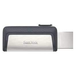 Sandisk Ultra Dual Drive Type-A/Type-C 64GB USB 3.2 Gen 1 (3.1 Gen 1) Negro Plata