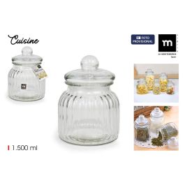 La Mediterranea Tarro Vidrio Cuisine 1500 ml (14x14x20 cm) Precio: 26.79000016. SKU: B17SF5FRGJ