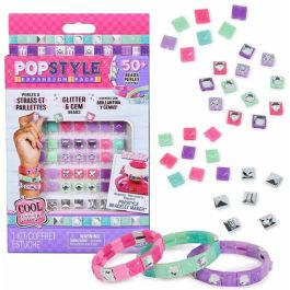 Spin Master AAAAO48935 Cool Maker Máquina de Pulseras Estilo Pop con Strass y Glitter