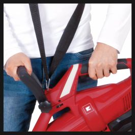 Einhell GE-CL 36 Li E-Solo - Soplador/Aspirador de Hojas a Batería, 210 km/h, 720 m³/h, Bolsa 45L, Litio